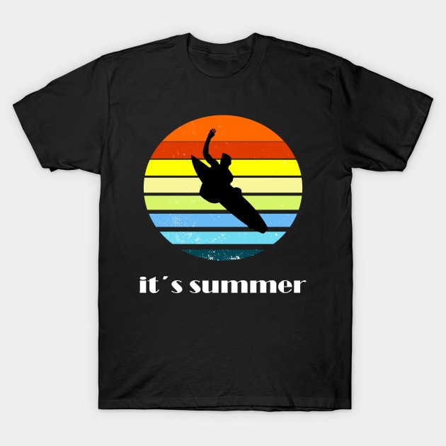 Surfing girl is the best windsurfing T-Shirt by KK-Royal